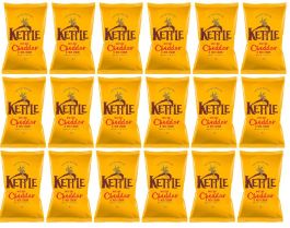 Kettle Chips Mature Cheddar Cheese Red Onion Potato Crisps 16x 130g