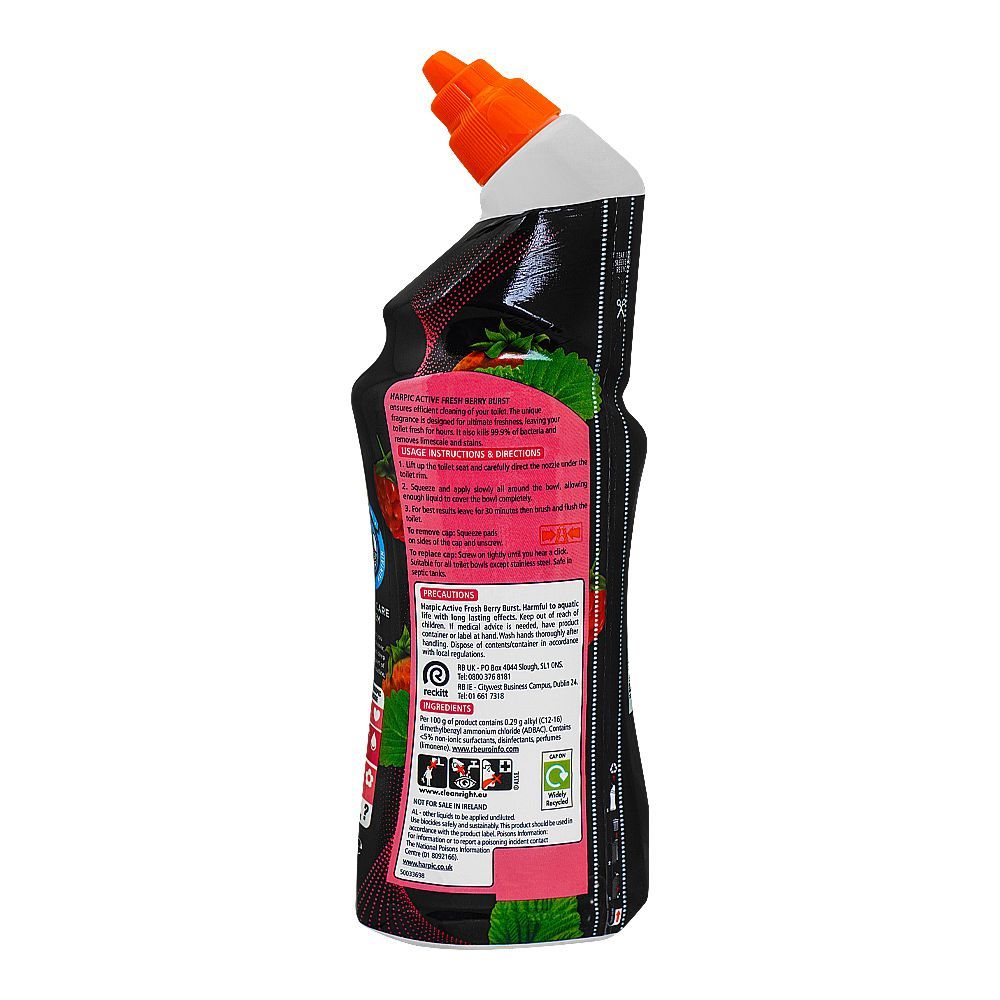 Harpic Active Fresh Berry Burst Toilet Cleaning Gel (12 x 750mls)