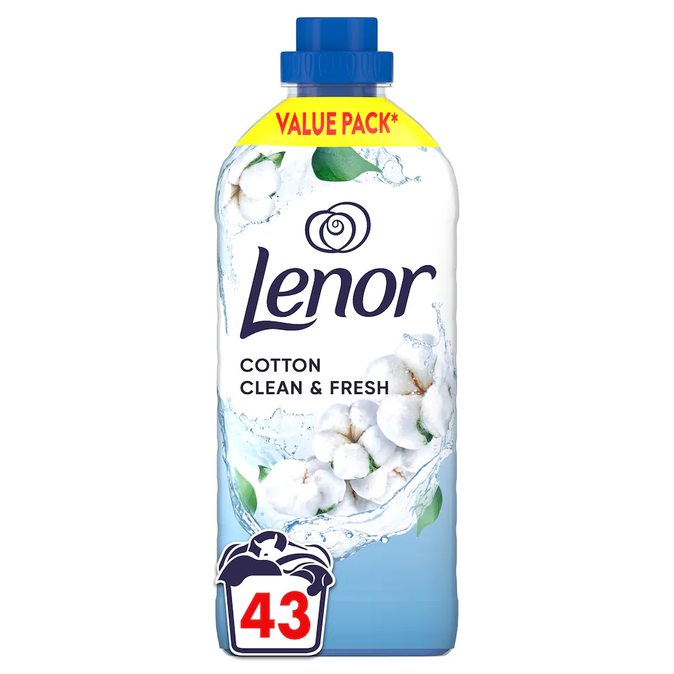 Lenor Cool Cotton Fabric Conditioner 43 Washes 