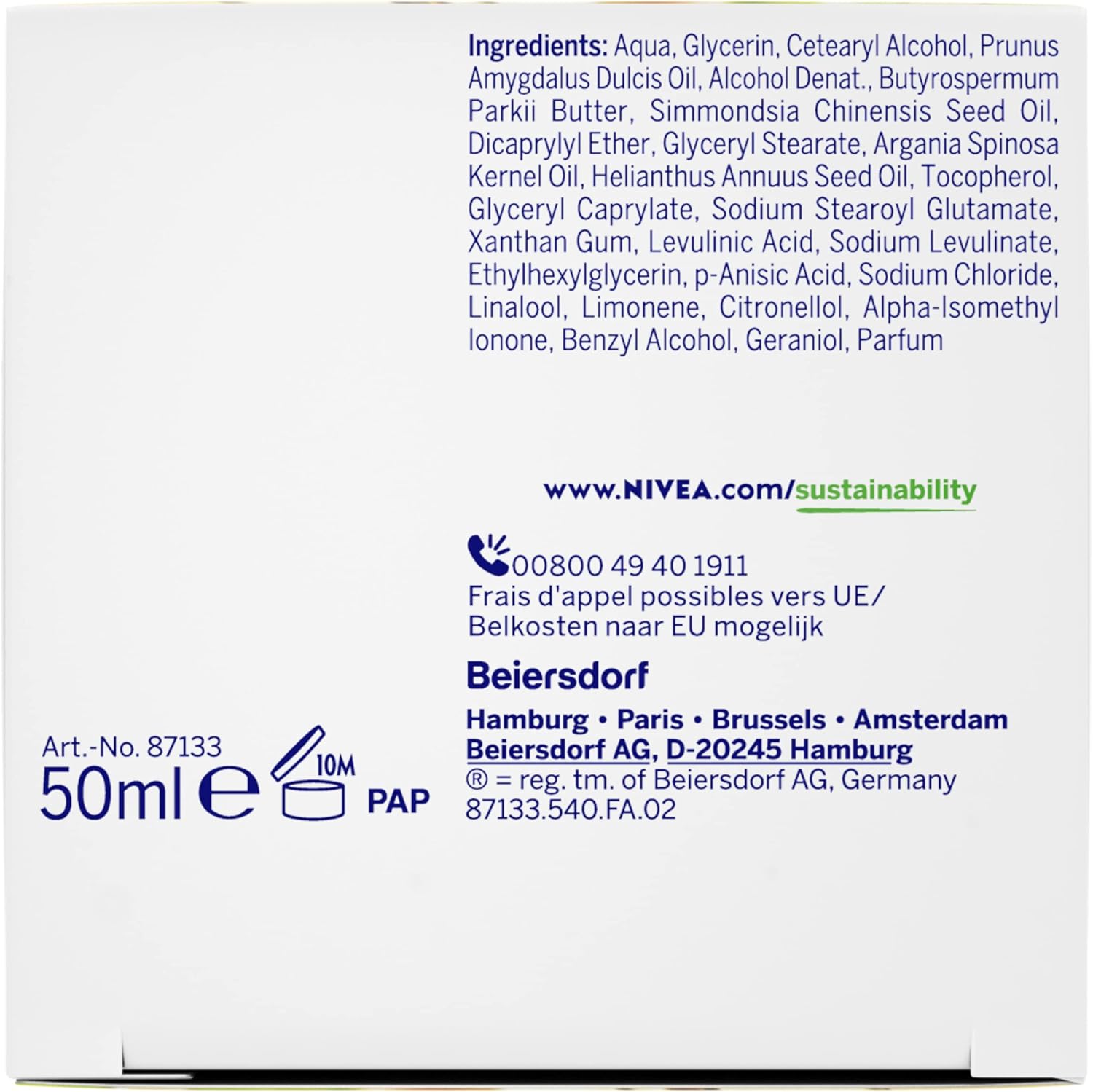 Nivea Naturally Good Night Cream 50ml