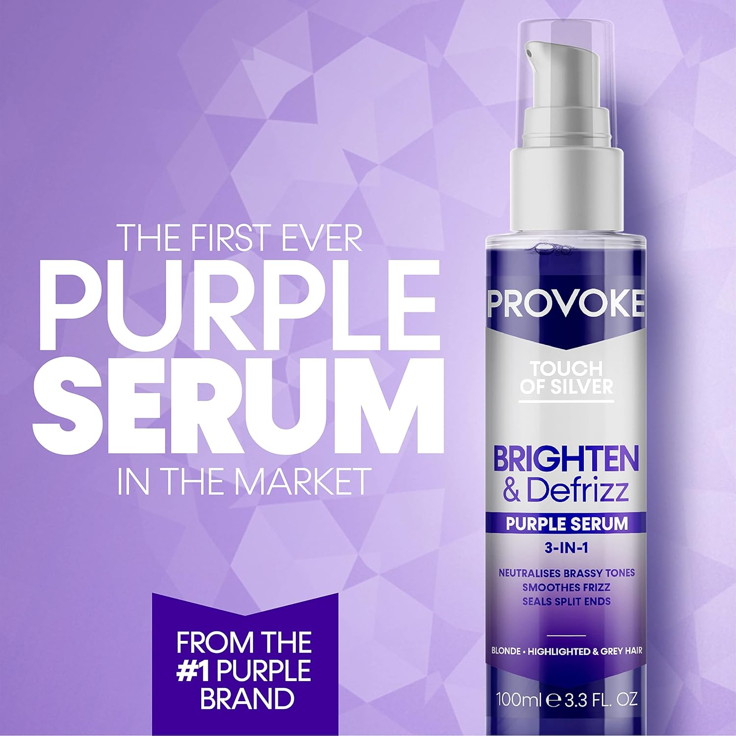 Provoke Brightening Booster Purple Serum 100ml