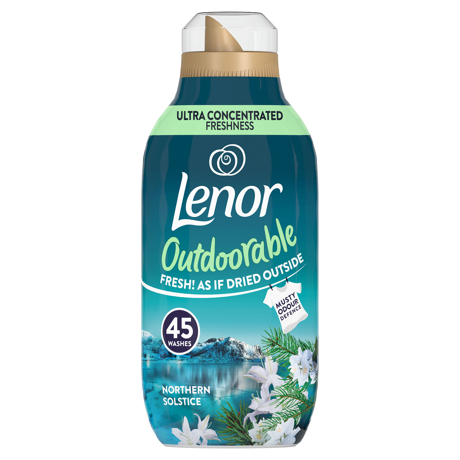 Lenor Northern Solstice Outdoorable Fabric Conditioner 45 Washes, 630ml