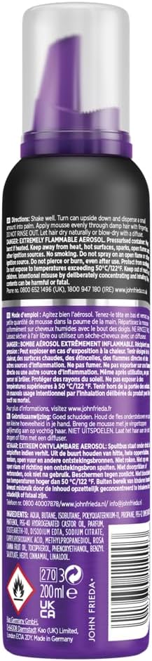 John Frieda Frizz Ease Dream Curls Reviver Mousse, 200ml