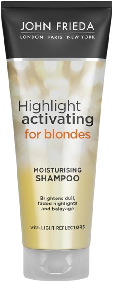 John Frieda Highlight Activating For Blonde Hair Moisturising Shampoo, 250 ml 