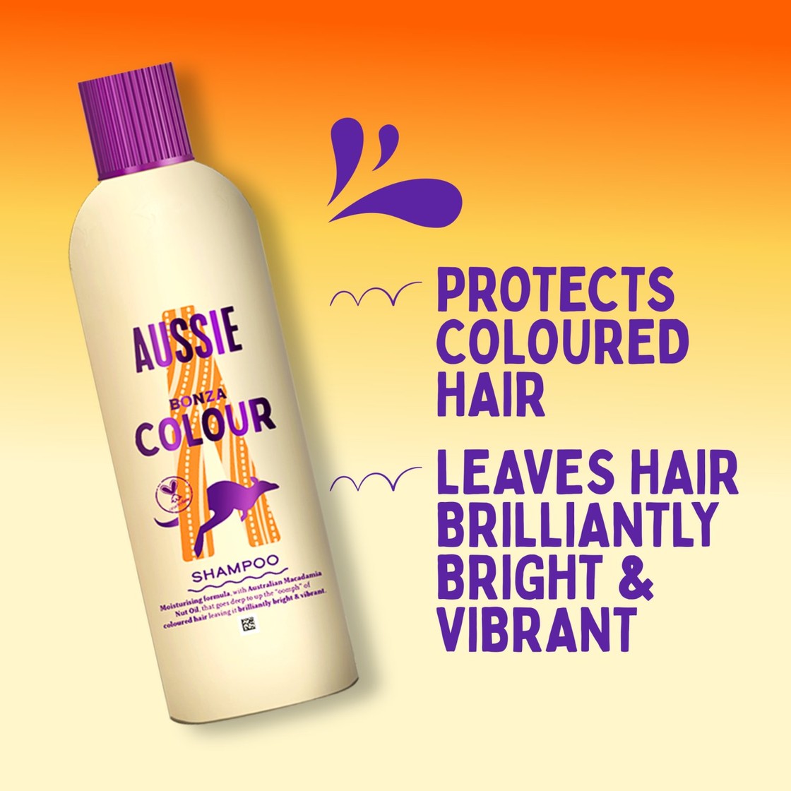 Aussie Bonza Colour Hair Shampoo, 250ml 