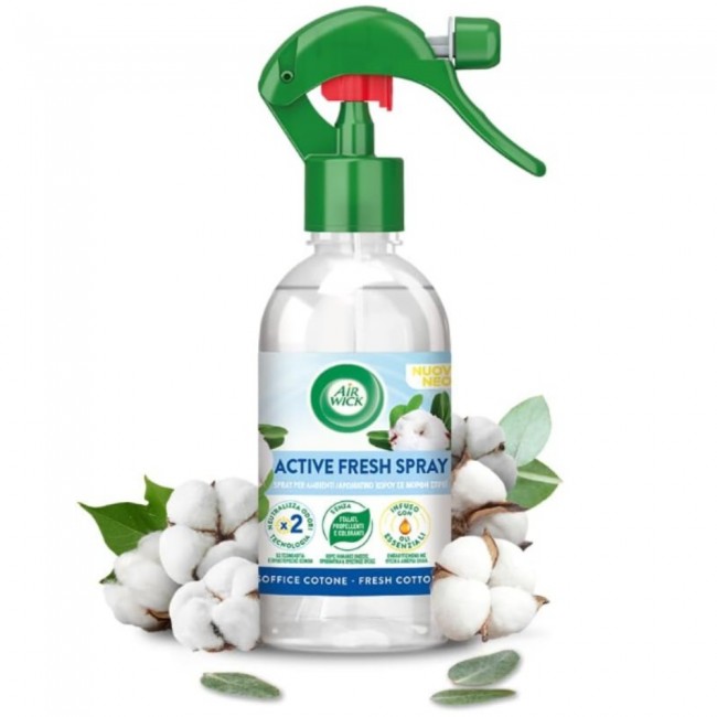 Air Wick Fresh Cotton Active Fresh Room Spray 236ml