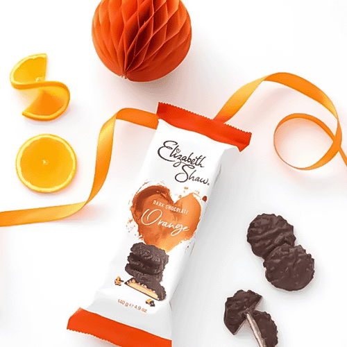 Elizabeth Shaw Dark Chocolate Crisp Biscuit - Orange 140g