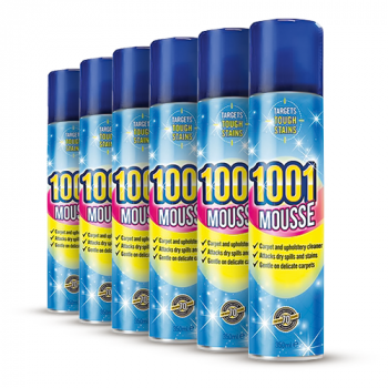 1001 Carpet Cleaning Mousse (6x 350ml)