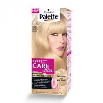 Schwarzkopf Palette 120 Pearly Blonde Permanent Hair Dye Creme