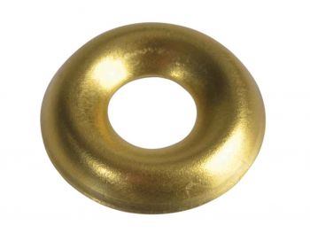 Value Packs No. 8 Cup Washers Brassed Appx. 16 - Code 3776
