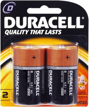 Duracell Plus Power D LR20 MN1300 Batteries Twin Pack