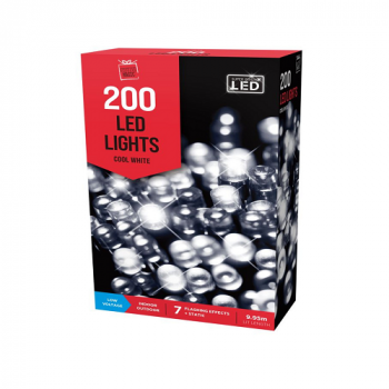 Led Lights 200 Cool White 9.95m