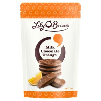 Lily O'Brien's Milk Chocolate Orange 100g