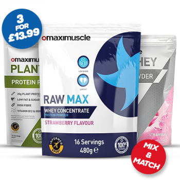 Maxi Muscle Protein Powder Bundle, 3 for £13.99