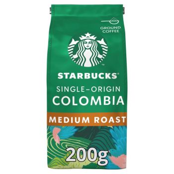 STARBUCKS Single Origin Colombia, Medium Roast, Ground Coffee 200g