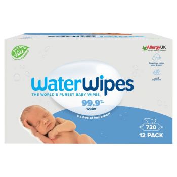 WaterWipes Original Baby Wipes - 720 Wipes