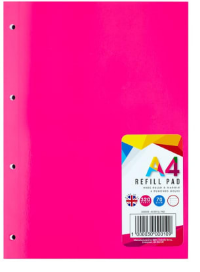 Design Group A4 Ruled Refill Pad - Pink