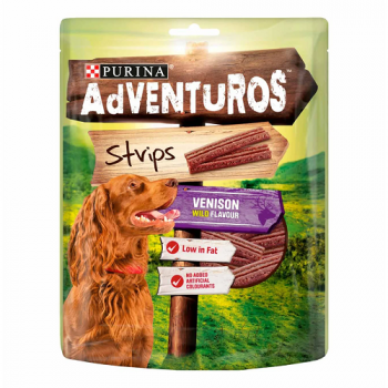 Purina Adventuros Strips - Venison Flavour 90g