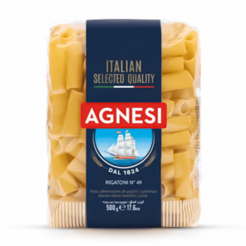 Agnesi Penne Rigate Italian Selected Quality Pasta 500g