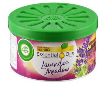 Air Wick Essential Oils Gel Air Freshener Can Lavender Meadow Scent 70g