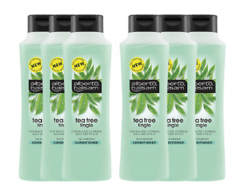 Alberto Balsam Tea Tree Tingle Conditioner (6x 350mls)