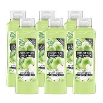 Alberto Balsam Juicy Green Apple Shampoo (6x 350mls)