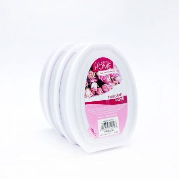 All About Home Tuscany Rose Gel Air Freshener 3 Pack