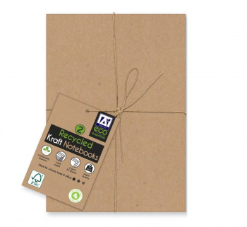 Anker Eco Essentials Recycled Kraft Note Books - 2 Pack
