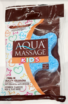 Aqua Massage Kids Cellulose Bath Sponge - Star Shape