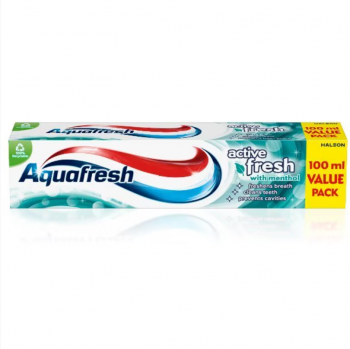 Aquafresh Active Fresh Toothpaste with Menthol 100ml