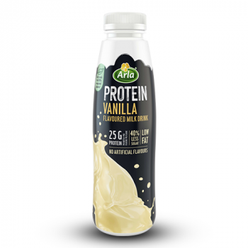 Arla Protein Vanilla Flavoured Milk Bottled Drink 482ml 