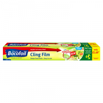 BacoFoil Cling Film 20m x 32.5cm Roll