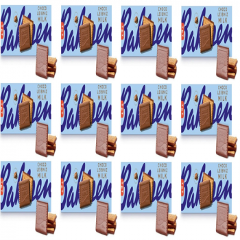 Bahlsen Choco Leibniz Milk Chocolate Biscuits (12x 111g)