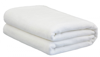 Extra Large Bath Sheet (100x 150 cm) 100% Cotton  (White)