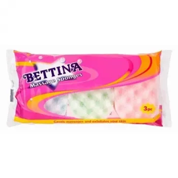 Bettina Massage Sponges 3pc 