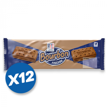 Hills Bourbon Chocolate Flavour Biscuits (12x 200g)