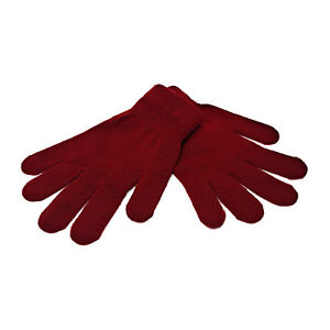 Warmland Ladies Thermal Gloves - 1 Pair - One Size - Burgundy