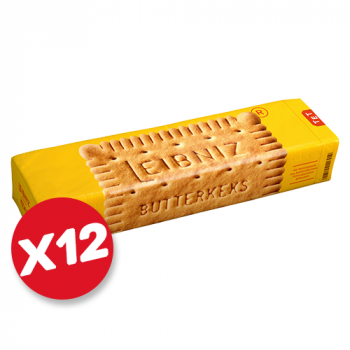 Bahlsen Leibniz Butterkeks Butter Biscuits (12x 200g)