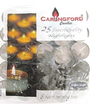 Carlingford Candles Superb Quality Nightlights Sweet Angel 20 Pack