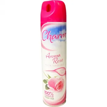 Charm Aroma Rose Air Freshener Spray, 240ml