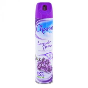 Charm Lavender Breeze Air Freshener Spray, 240ml