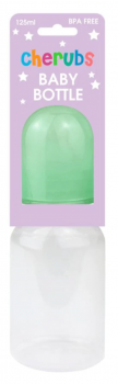 Cherubs Green Baby Feeding Bottle - 250ml