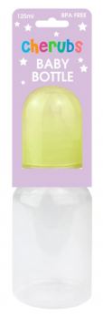 Cherubs Yellow Baby Feeding Bottle - 250ml