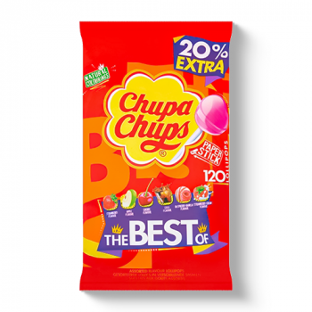 Chupa Chups The Best Of 120 Lollipops 1440g