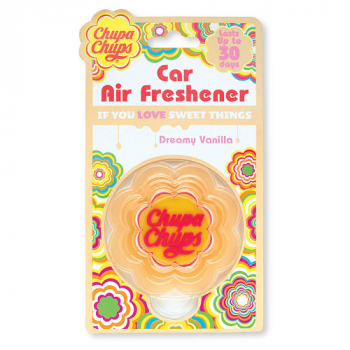 Chupa Chups Car Air Freshener Dreamy Vanilla 1pc