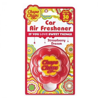 Chupa Chups Car Air Freshener Strawberry Dreams 1pc