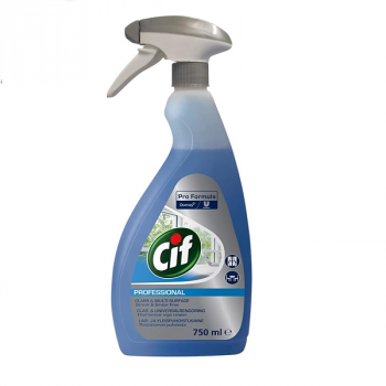 Cif Professional Formula Glass & Multi-Surface Cleaner 750ml