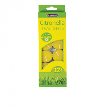 Chatsworth Citronella Tealights Outdoor Use Pack Of 12 