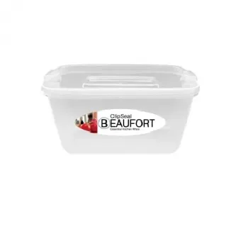 ClipSeal Beaufort Essential Kitchen Ware Square 1Ltr 