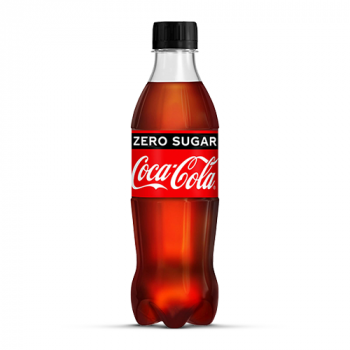 Coca Cola Zero Sugar Bottled Drink 375ml